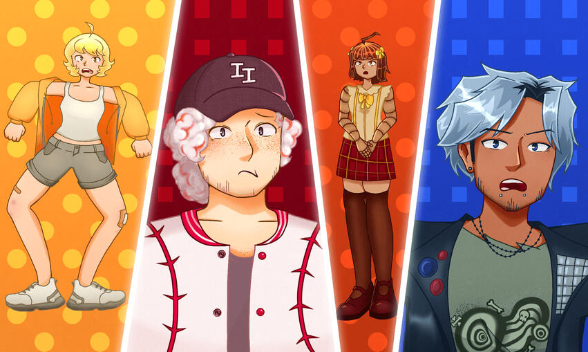 Final Four - Characters by AnimationEpic